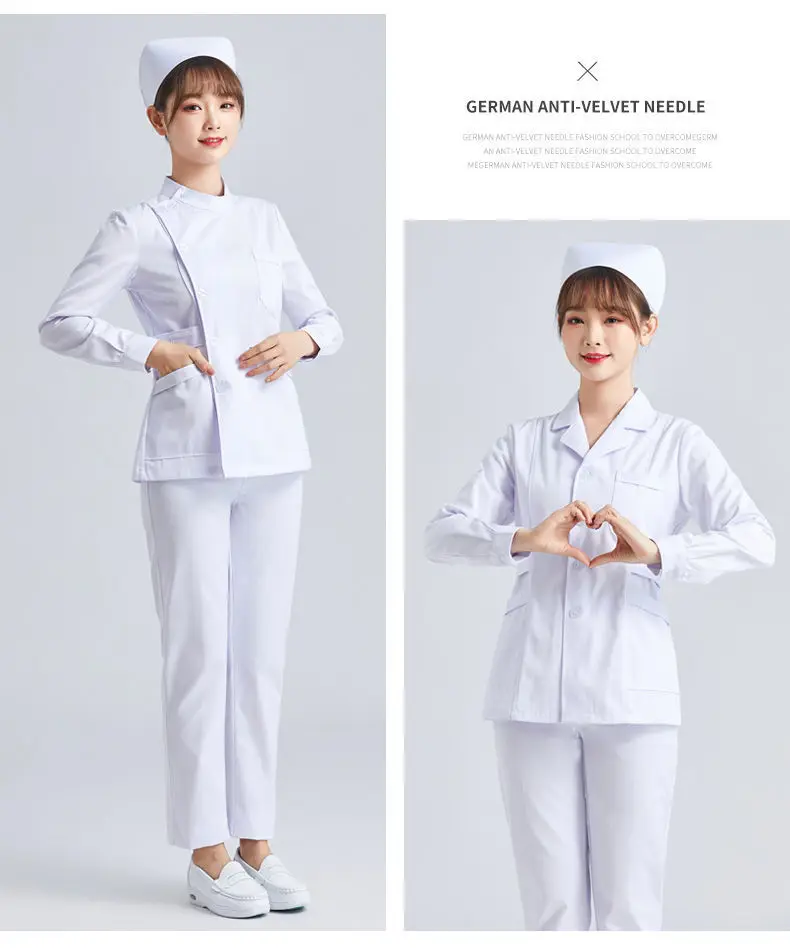 Enfermeira branca esfrega superior uniforme médico manga curta esfrega uniformes feminino pet grooming clínica rosa roupas de enfermagem workwear logotipo