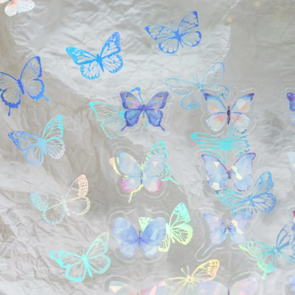 2Pcs Practical Photo Frame Sticker Irregular Shape Photo Album Sticker Foldable 3D Design Decorative