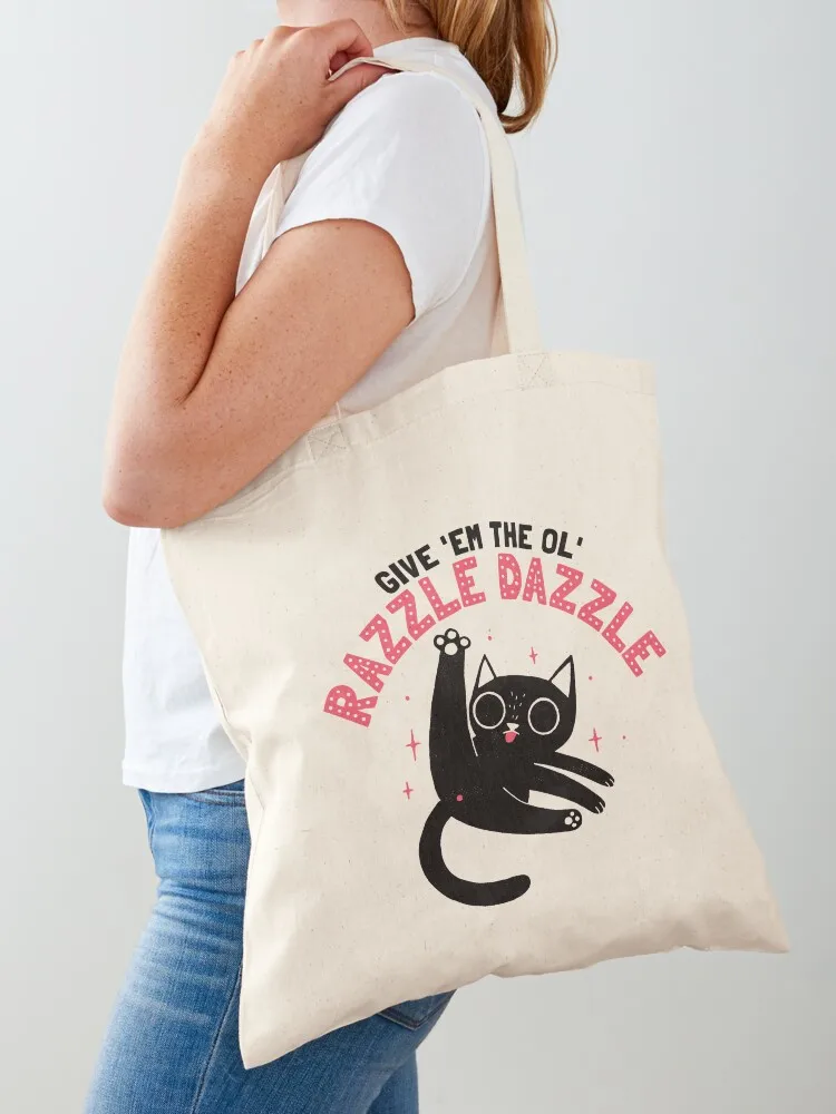 The Ol' Razzle Dazzle Tote Bag Women's tote bag Portable shopping bag Women's handbag Gift bags