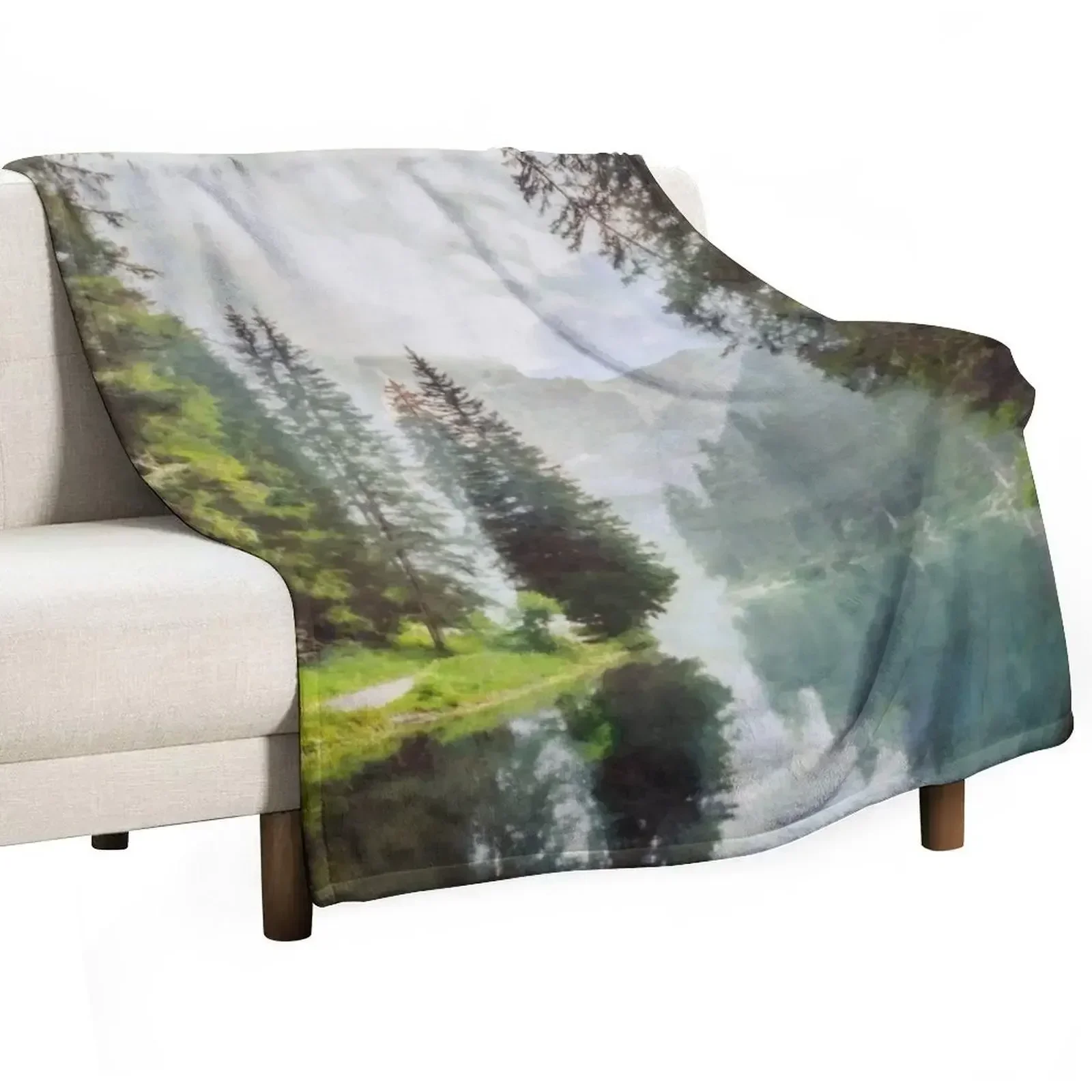 

The Forest River Throw Blanket Polar For Baby Blankets