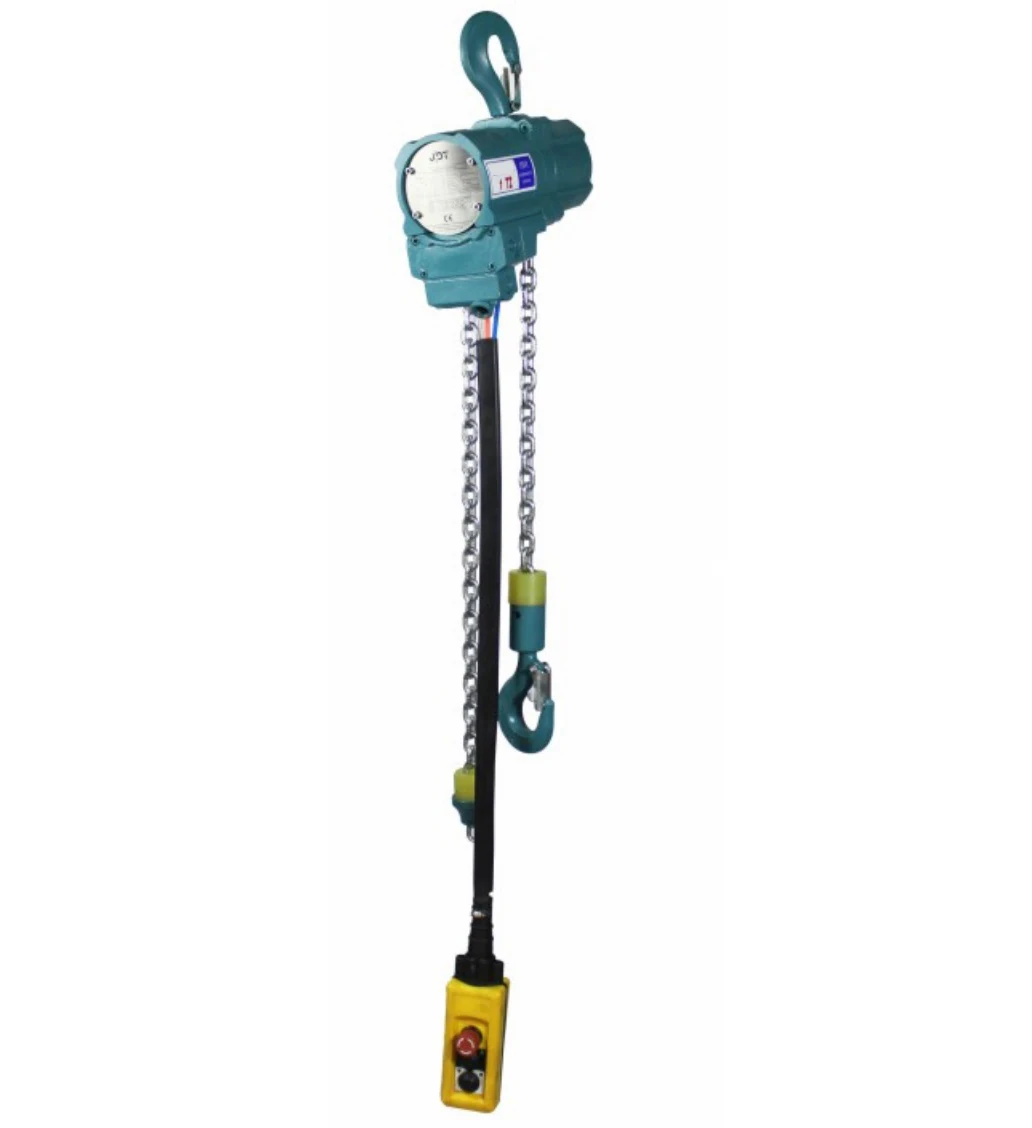 Paranco pneumatico portatile antideflagrante da 500kg