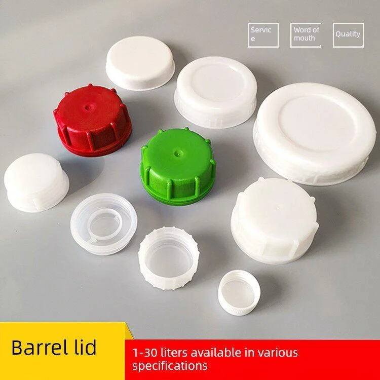25L Plastic Barrel Lid Chemical Bucket Stackable Inner And Outer Cover for Oil Barrel And Flask Separate Output