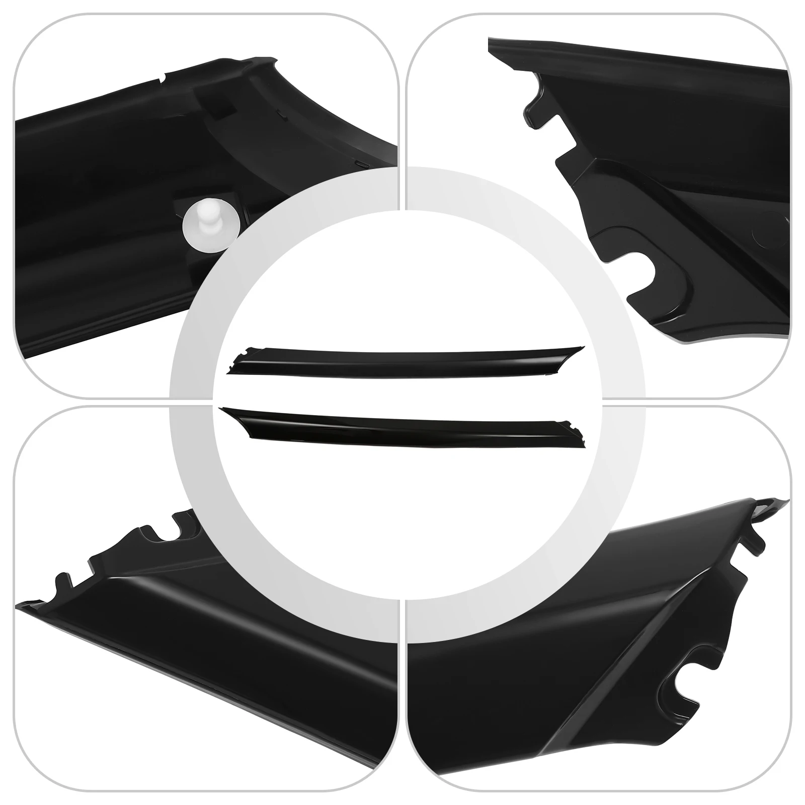 

Rear Pillar Molding Trim for Nissan Maxima 2016-2021, Driver & Passenger Side, Direct Replacement