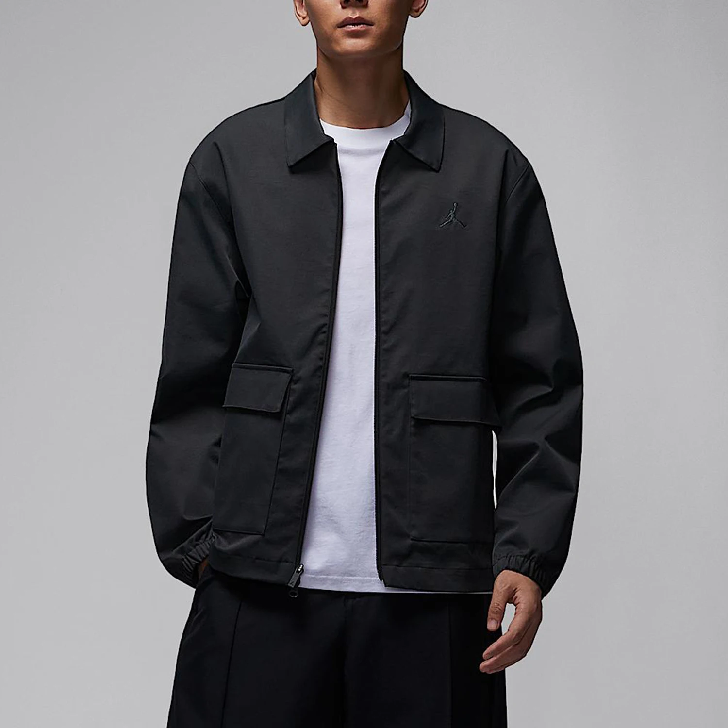 

Оригинальная мужская спортивная куртка Nike JORDAN для гольфа с вышитым воротником-стойкой HQ8682-010