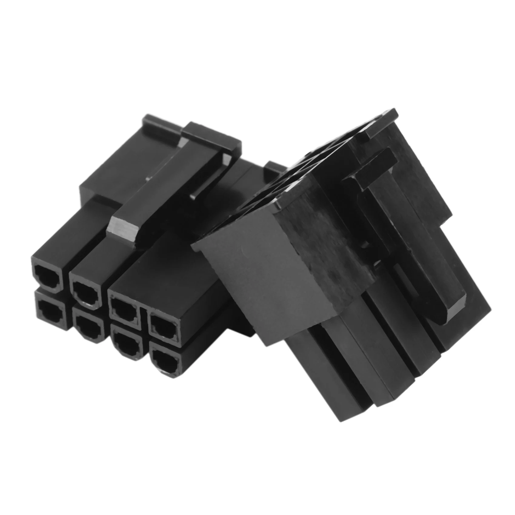 A68Z 30PCS 4.2Mm 8P 8PIN Male PCI-E Pcie Power Connector Plastic Shell For PC Computer ATX Graphics Card GPU, Black