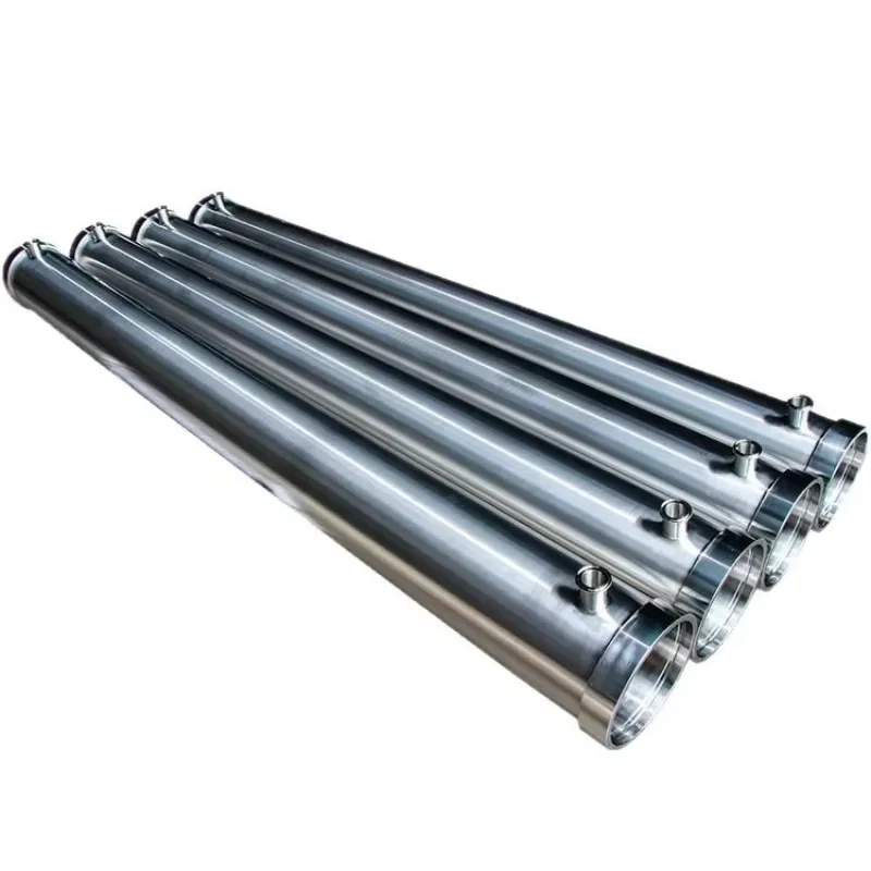 【Factory Price】304/316L Stainless Steel 8040 RO Membrane Housing Filter Vessel Casing Spiral Wound SS Membrane Shell