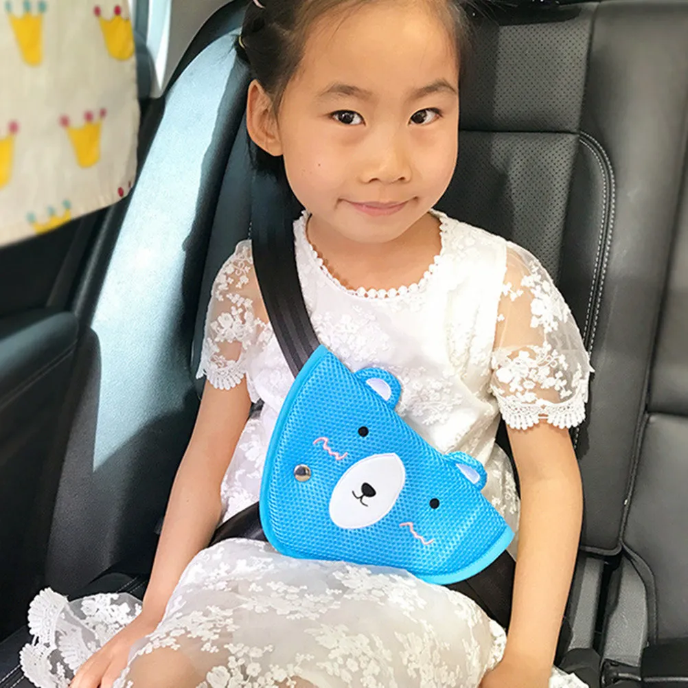 for Kids Safety Harness Protector Pad Breathable Air Mesh Shoulder Lap Positioner Seatbelt Cover