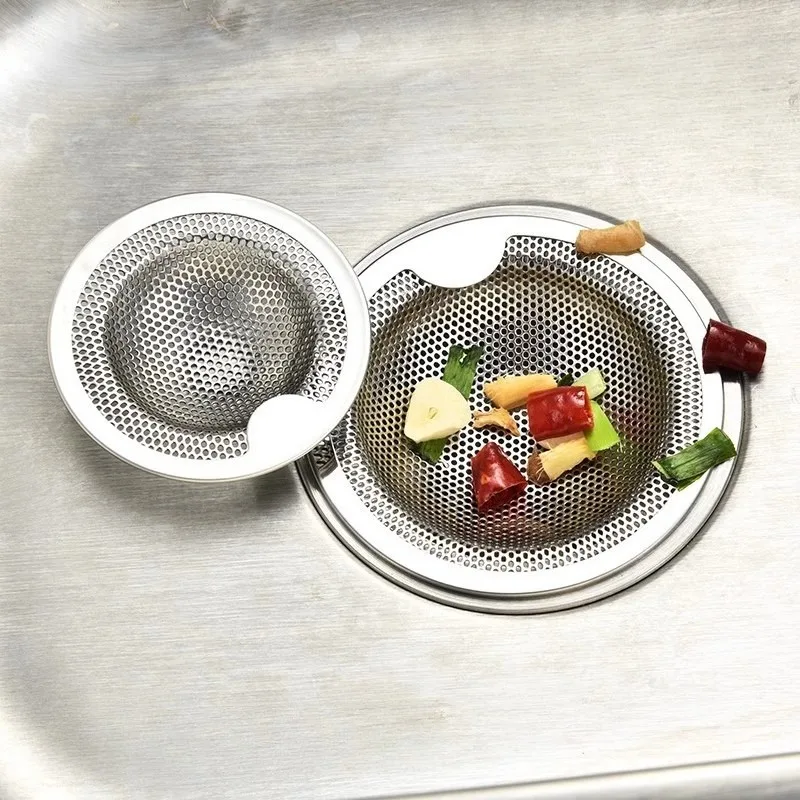 1 قطعة بالوعة المطبخ الفولاذ المقاوم للصدأ تصفية الخضار حوض بالوعة الحمام المجاري تصفية أدوات بالوعة المطبخ #2