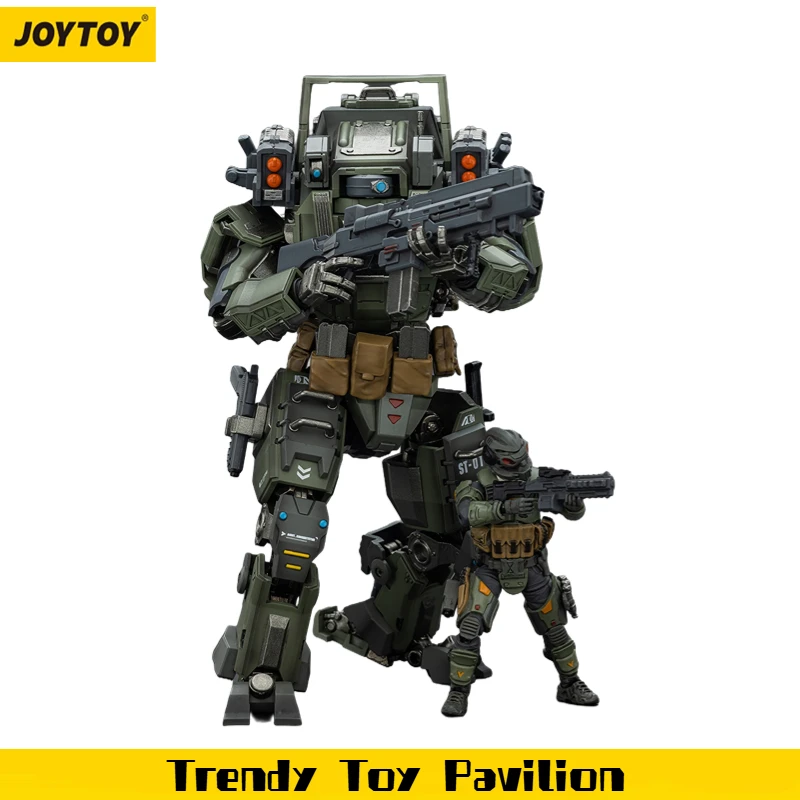 

【JOYTOY】APOC Series Bedrock Standard Combat Type Mecha 1/18 Action Doll Toys