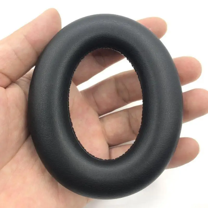 B03F Protein Leather Replacement Ear Cushions for the Specified 5.0 Headphone Model with Padded Interiors, Complete Pair