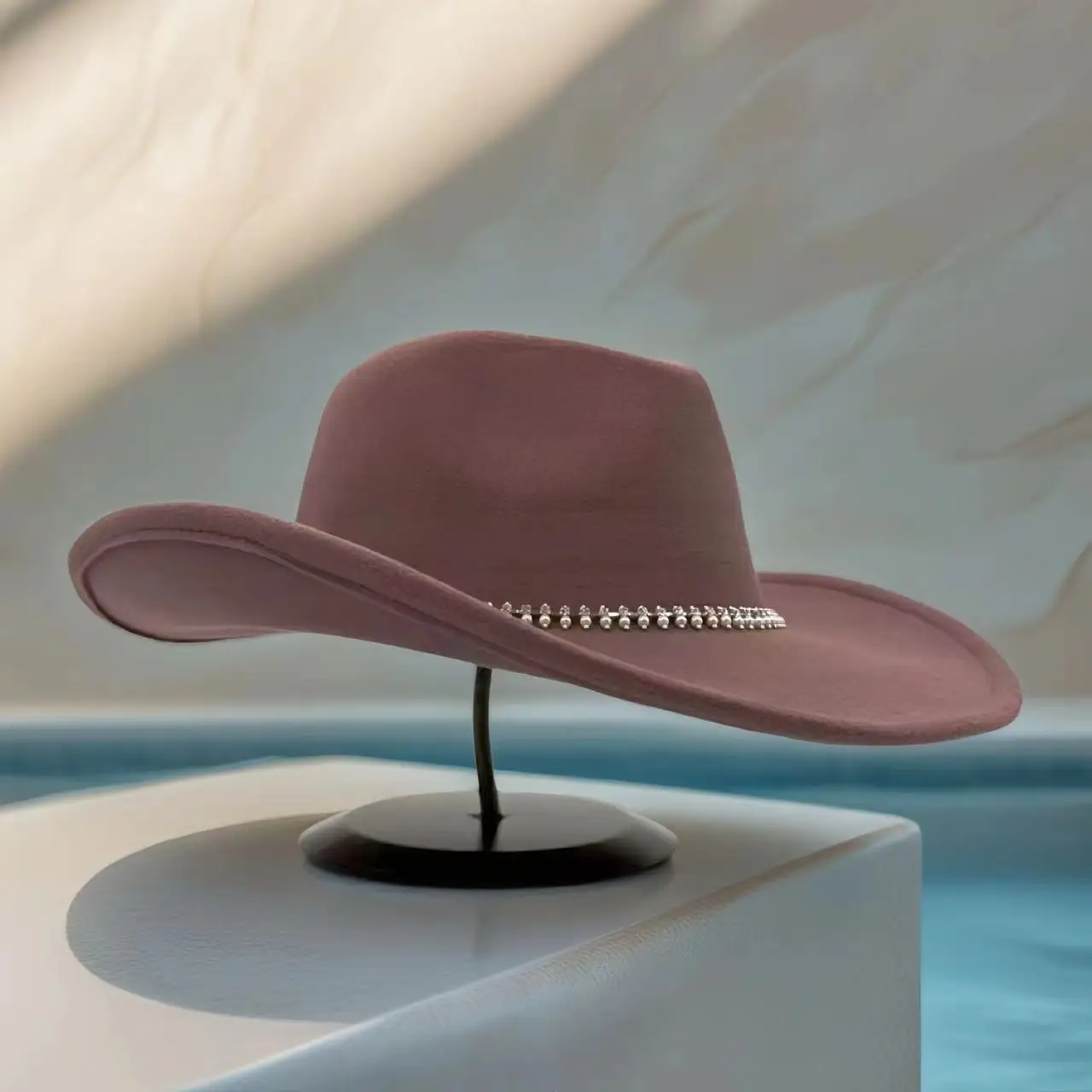 HongLuan Glitterkostuumhoed Volwassene & Cowboyhoeden Strass voor dames, Cowboy Cosplay Vrouwelijke accessoires & Cowgirl Cap