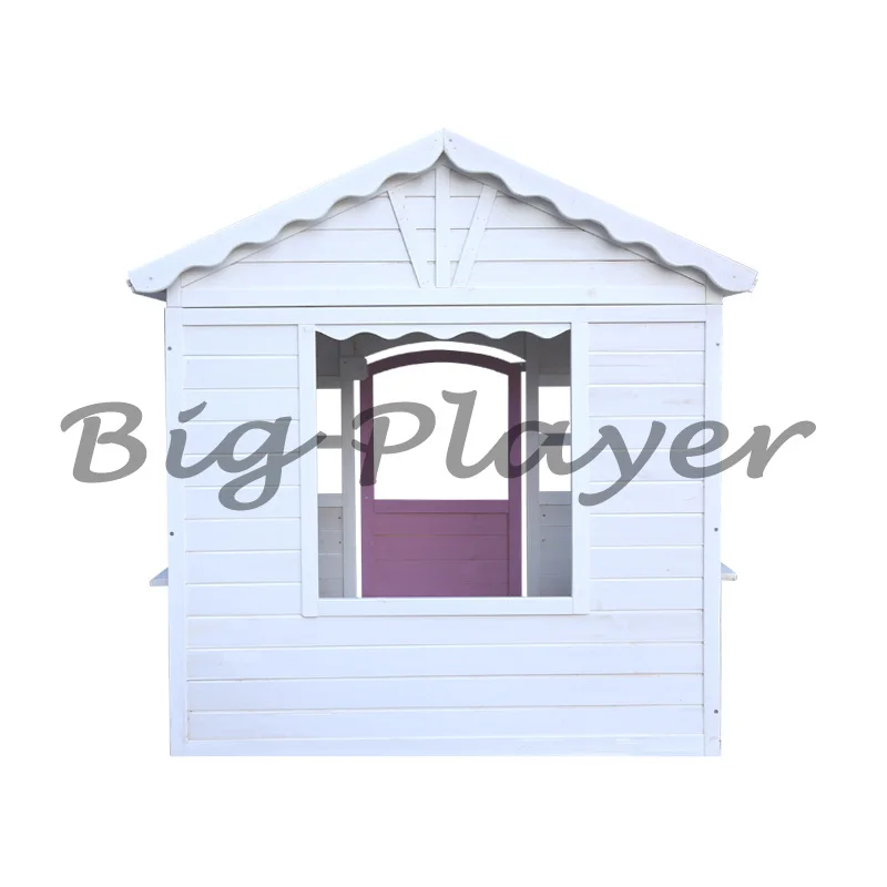 غرفة لعب للأطفال خشبية خارجية عالية الجودة سهلة التجميع #4