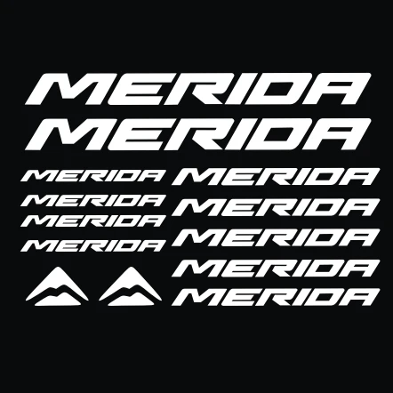 Merid Simple Edition bicycle frame decorative personalized stickers, high-quality waterproof stickers for bicycle body