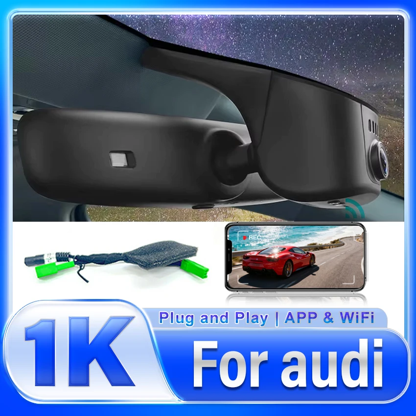 

HD 1080P Plug and play Автомобильный видеорегистратор для Audi a1 a3 a4 a5 a6 a7 a8 q3 q5 q7 rs3 rs4 rs5 rs7 tt b5 b6 b7 b8 b9 8v c5 c6 c7 8p