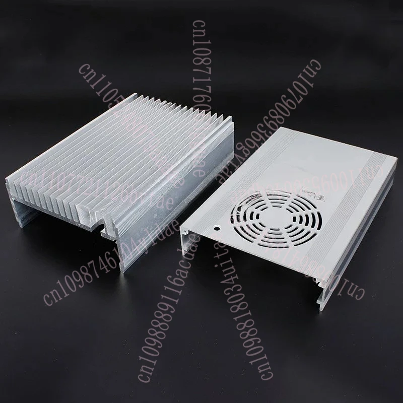 218X147mm Xinya مشعاع أسنان كثيفة عالي الطاقة من سبائك الألومنيوم بالوعة حرارية عالية الطاقة