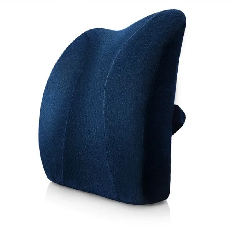 

Waist Cushion for Lumbar Support Memory Foam Pillow Chairs Car Home Pillows Relieve Pain Back Cushion straps Seat Cushion