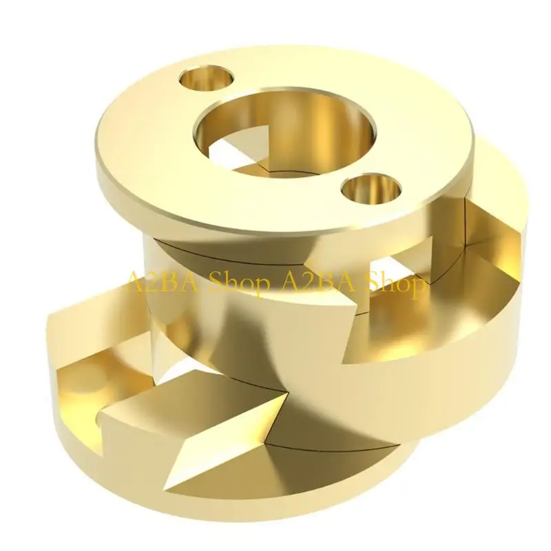 

A2BA For Oldham Coupling Coupler 3D Print Alignment T8 Z Shaft Round Screw Metal