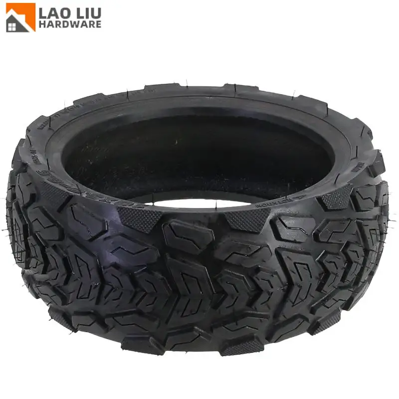 سكوتر كهربائي 10x3.0-6.5 إطار مفرغ على شكل قلب للطرق الوعرة 10 بوصة إطار سميك مقاوم للانفجار ومقاوم للاهتراء بدون أنابيب