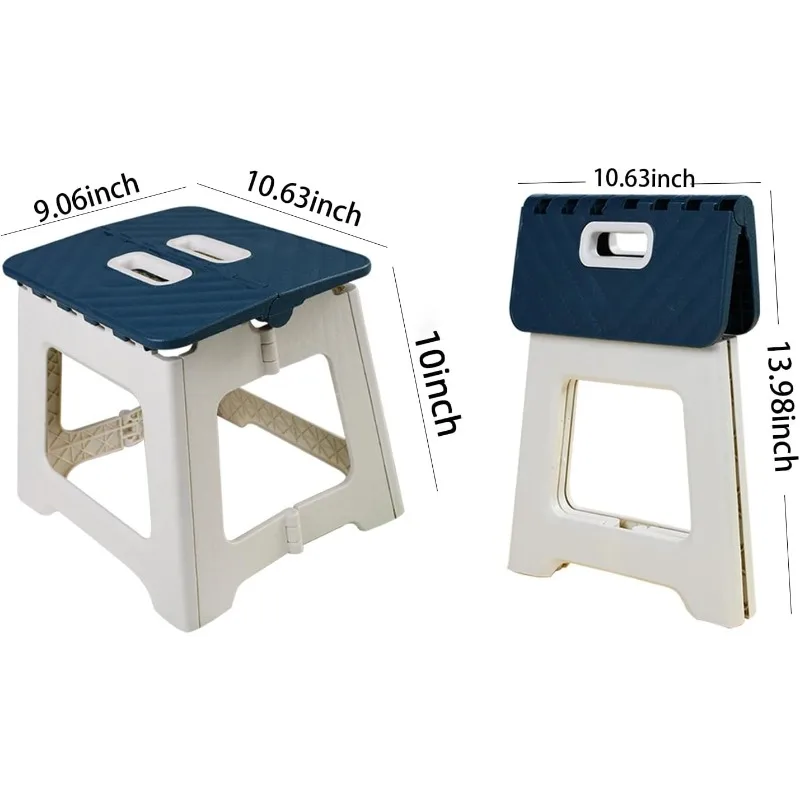 Складной стул для взрослых и детей, утолщенное пластиковое седло, уличный складной стул для кемпинга, походов, путешествий