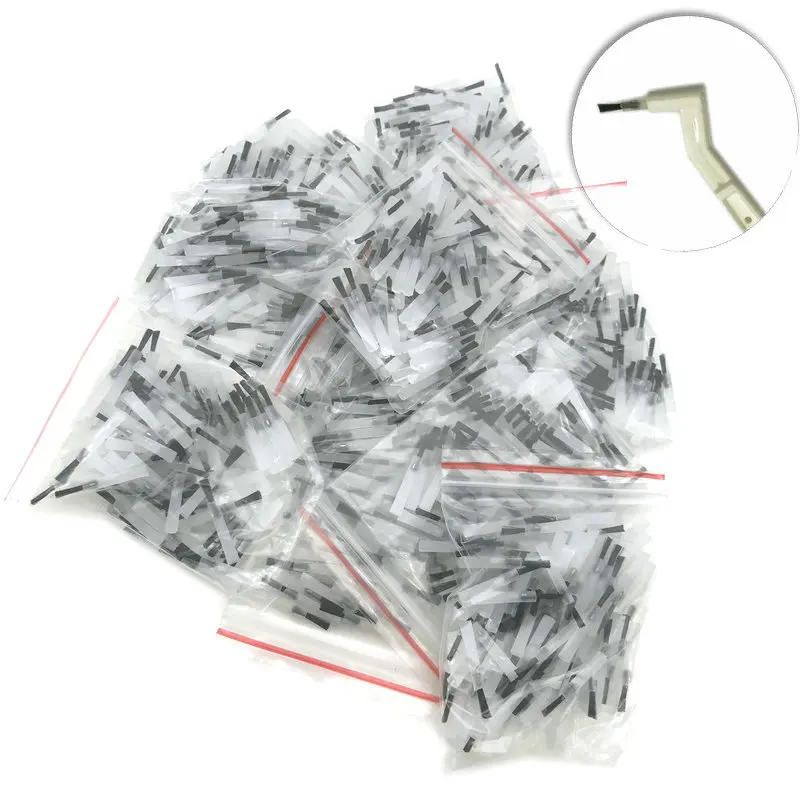 

10Packs Dental Disposable Applicator Tips For Brush Composite Reliable 1000 Pcs