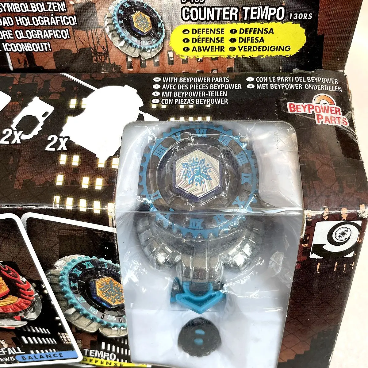 GENUINE BEYS BB-100B EVIL BEFALL UW145EWD&B-165 COUNTER TEMPO130RS Metal Fury with original packaging limited rare Set