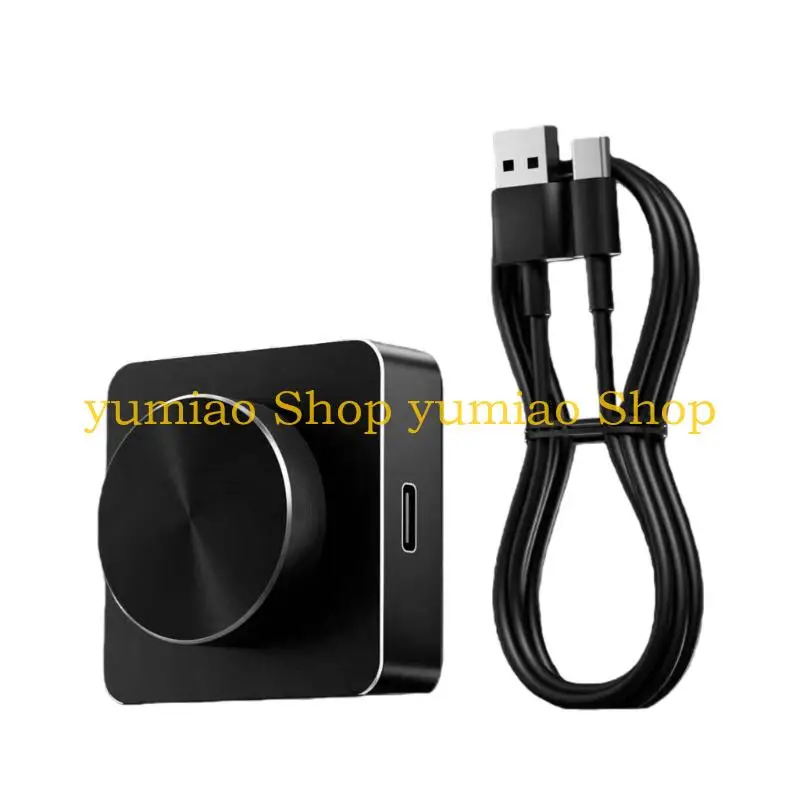 

587B Ergonomic Aluminum Rotary Controller Knob for Auditory Editing Controls Mapping
