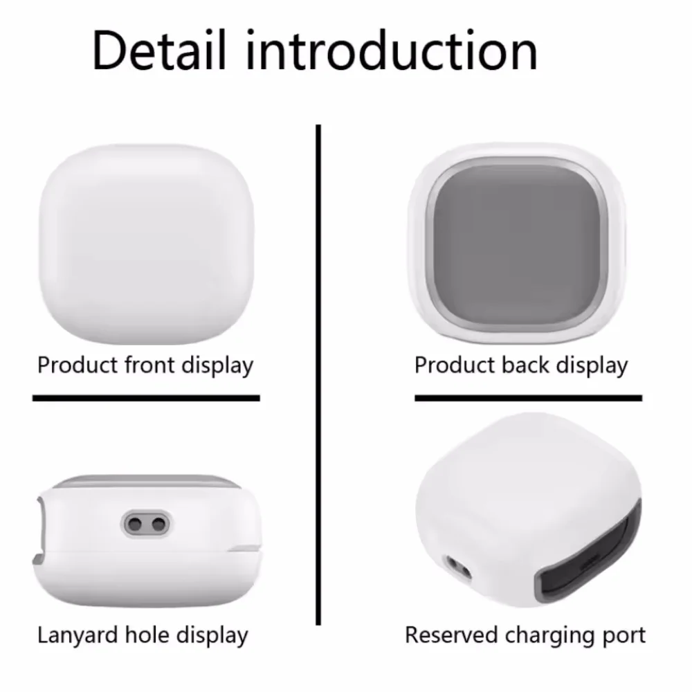 غطاء سماعة رأس جديد مضاد للسقوط لهاتف سامسونج جالاكسي Buds FE/Buds 2 pro/Buds 2/Buds Pro/Buds Live سماعات أذن مقاومة للصدمات #3