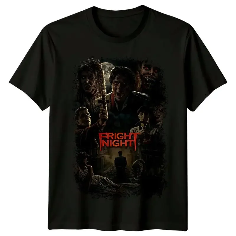 Fright Night 1985 Movie Poster Inspired T shirt Retro Fans