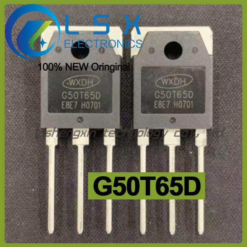 10pcs G50T65D 650V 50A TO-3P New and Original