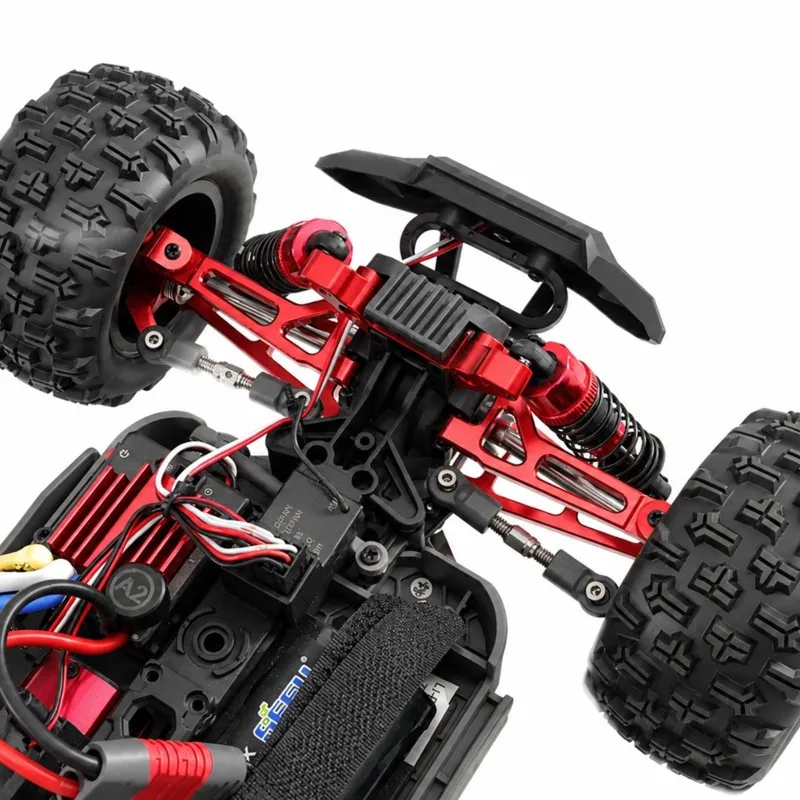 RC Car Upgrade Parts Kit For MJX 16212 16218 16208 16209 16210-Metal Components 7 Pieces-Enhanced Durability& Performance