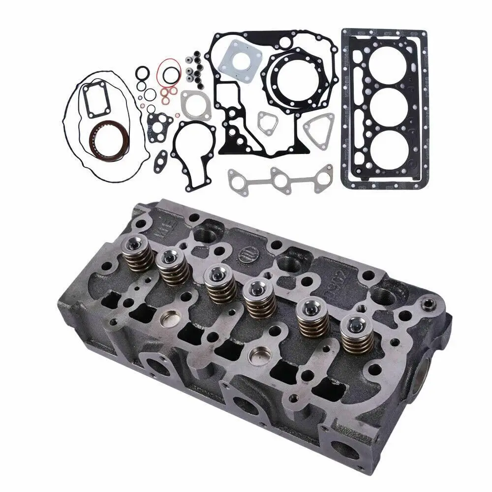 

Complete Cylinder Head &Full Gasket Kit with Valve Spring for Kubota Engine D902 ZD323 / Kubota Utility Vehicle RTV900W RTV900W6