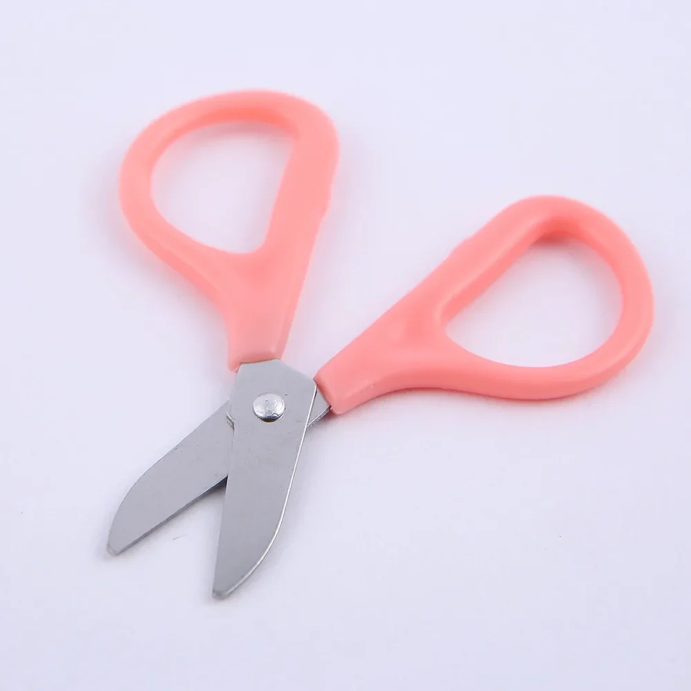 5pcs Household Mini Scissors Portable Scissors Student Hand-cut Paper-cut Office Stainless Steel Handmade Scissors Hand Tools