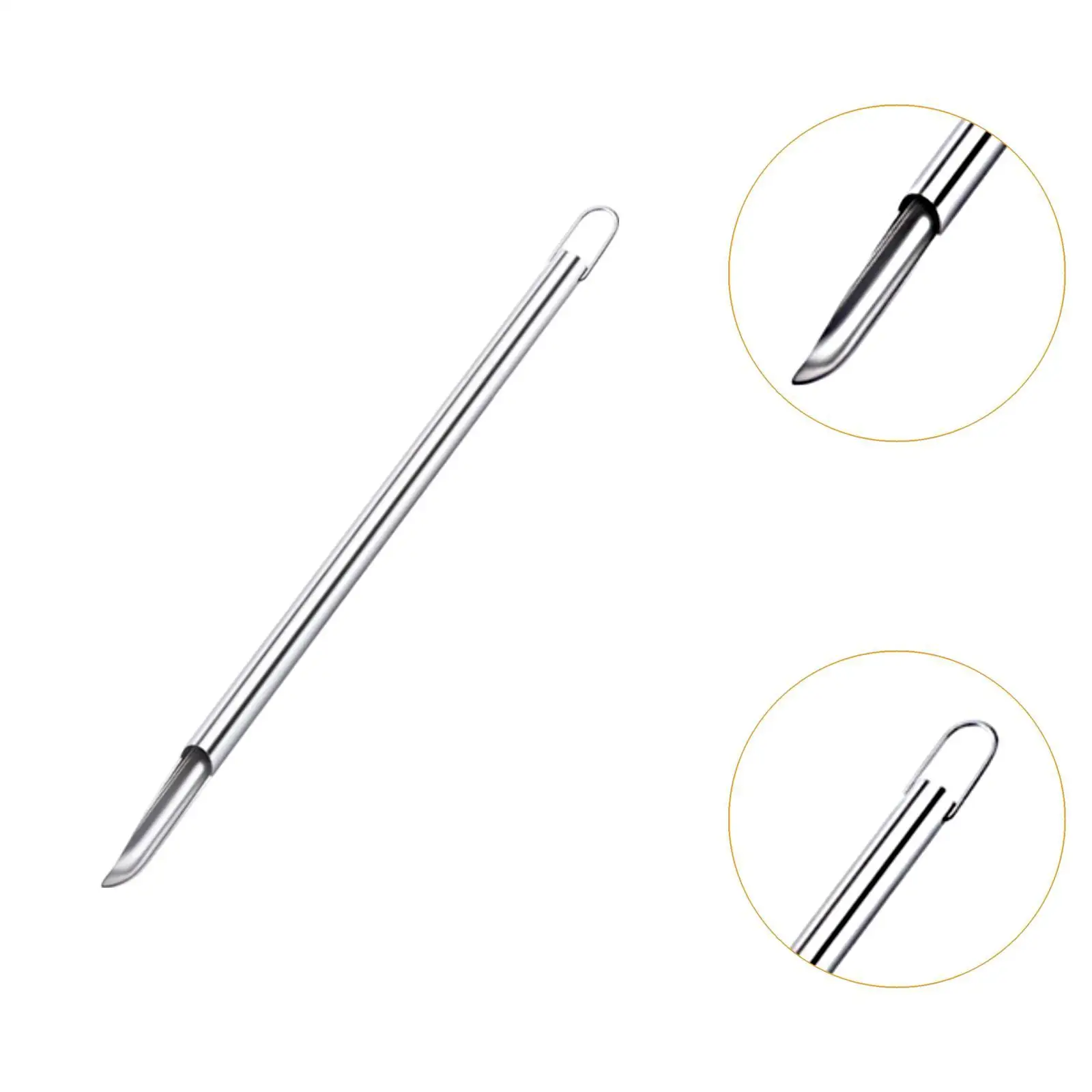 Lychee Core Removal Tool Portable Stainless Steel Ergonomic Kitchen Gadget Efficient for Fruit Core Extracting