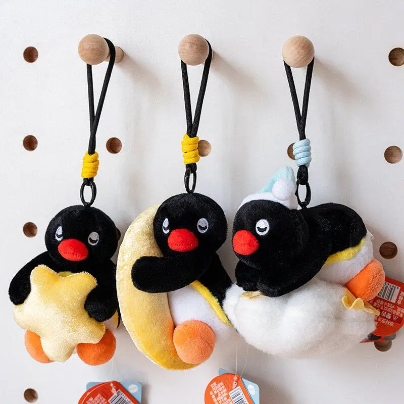 Pingu Licensed Youmai Kawaii Penguin Plush Doll Bag Charm Cute Accessory Sweet Birthday & Friendship Gift for Women Best Friend