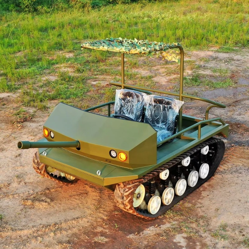 AVT-T01All Terrains Rubber tracked Entertainment Tank Vehicle