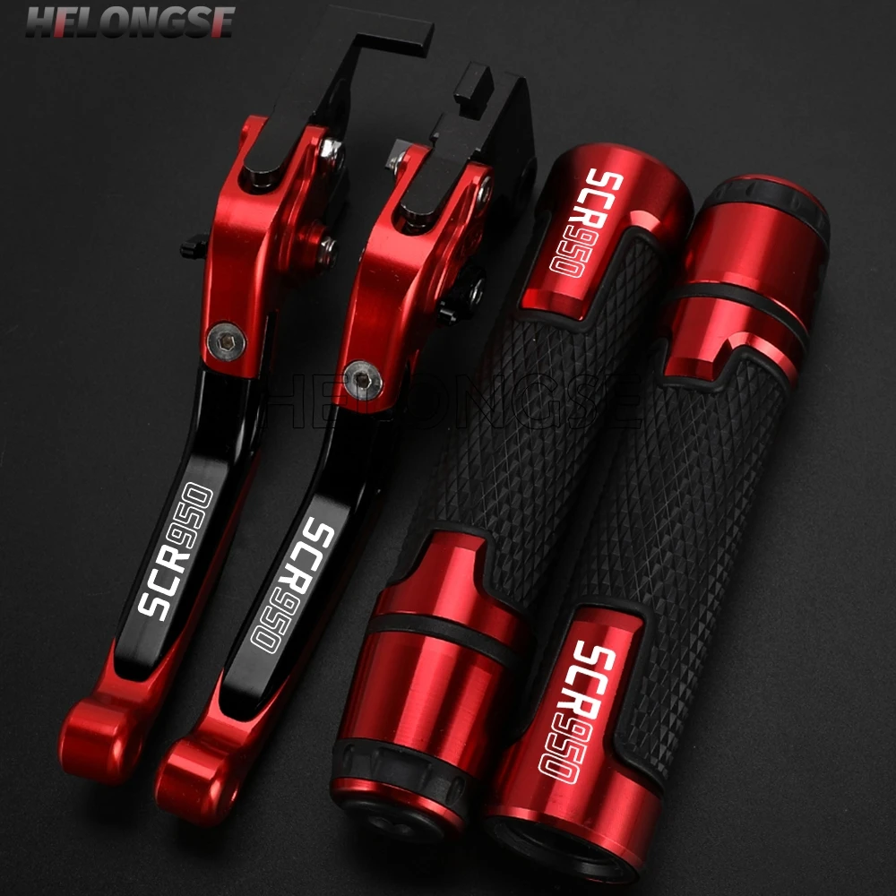 

Motorcycle Adjustable Foldable Brake Clutch Levers FOR YAMAHA SCR 950 2017-2018 2019 2020 2021 2020 SCR950 Handle Handlebar Ends