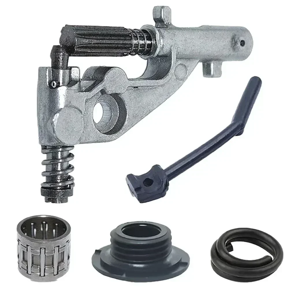 5pcs Set Metal Oil Pump Pressure Line Kit For 455 455E 460 461 544180104 537261501 Outdoor Chainsaw Power Equipment Accessories