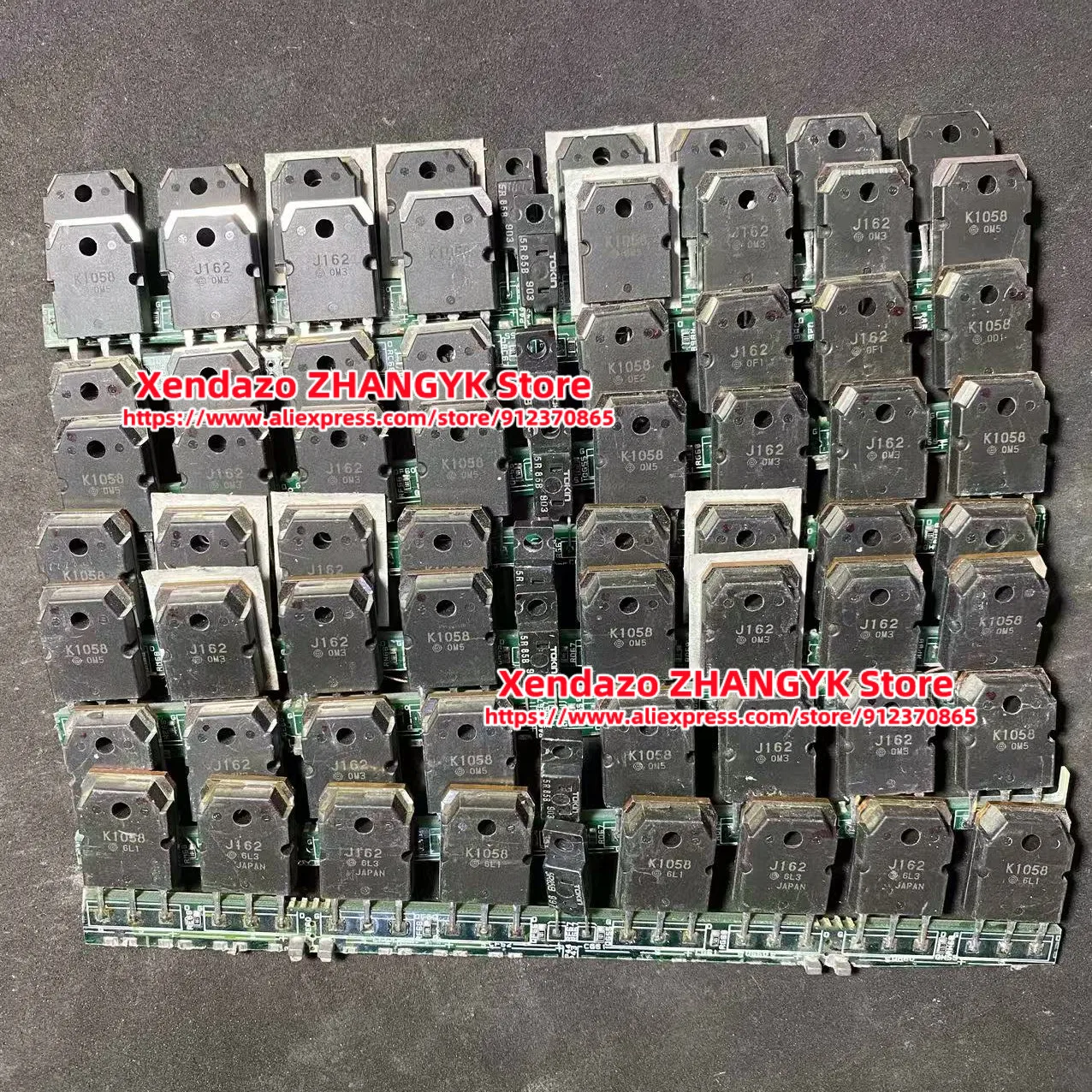 4 pary na płytę - 2SJ162 2SK1058 J162 K1058