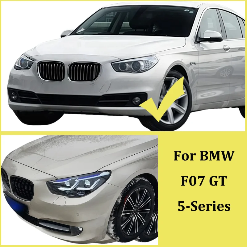 For BMW F07 GT 5-Series 2010-2017 5GT F07 Replace Original Hid Bi Xenon Front Lights 2pc Car Head Lamp Car Accessories