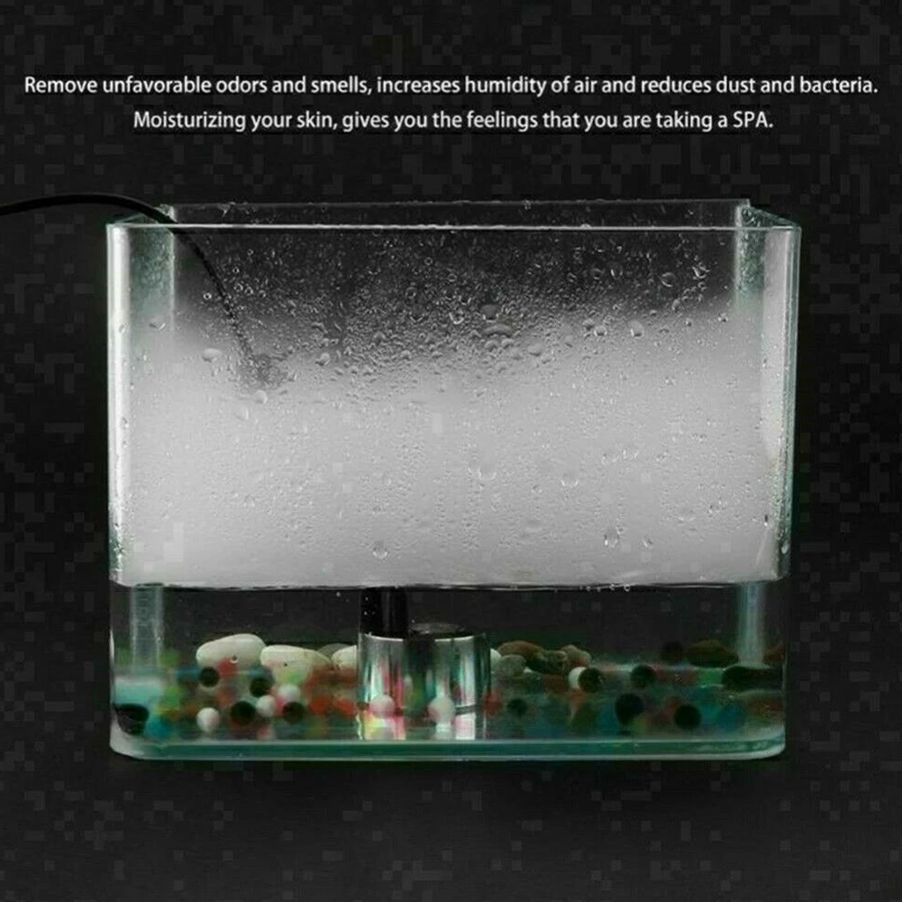 24V Powered Mist Maker for Indoor Humidity Control and Fountain Effects with 24W Energy Use and 180cm Long PVC Insulated Wire