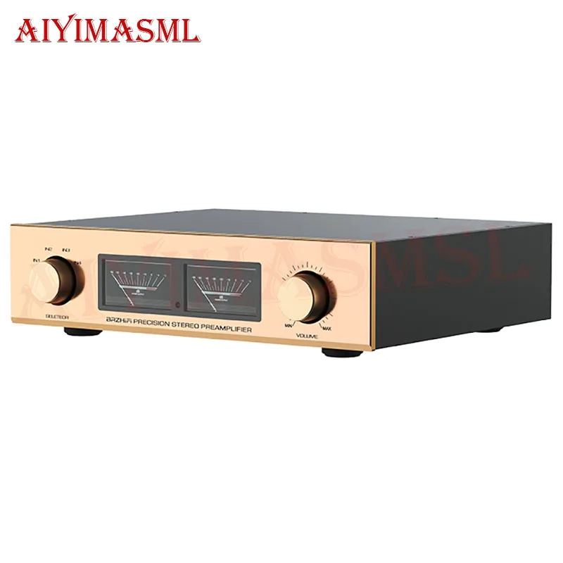 AIYIMA SMSL 1:1 Replica Accenture C-245 Line RCA Single ended Fully balanced Remote control Preamplifier HiFi Preamp Amplifier