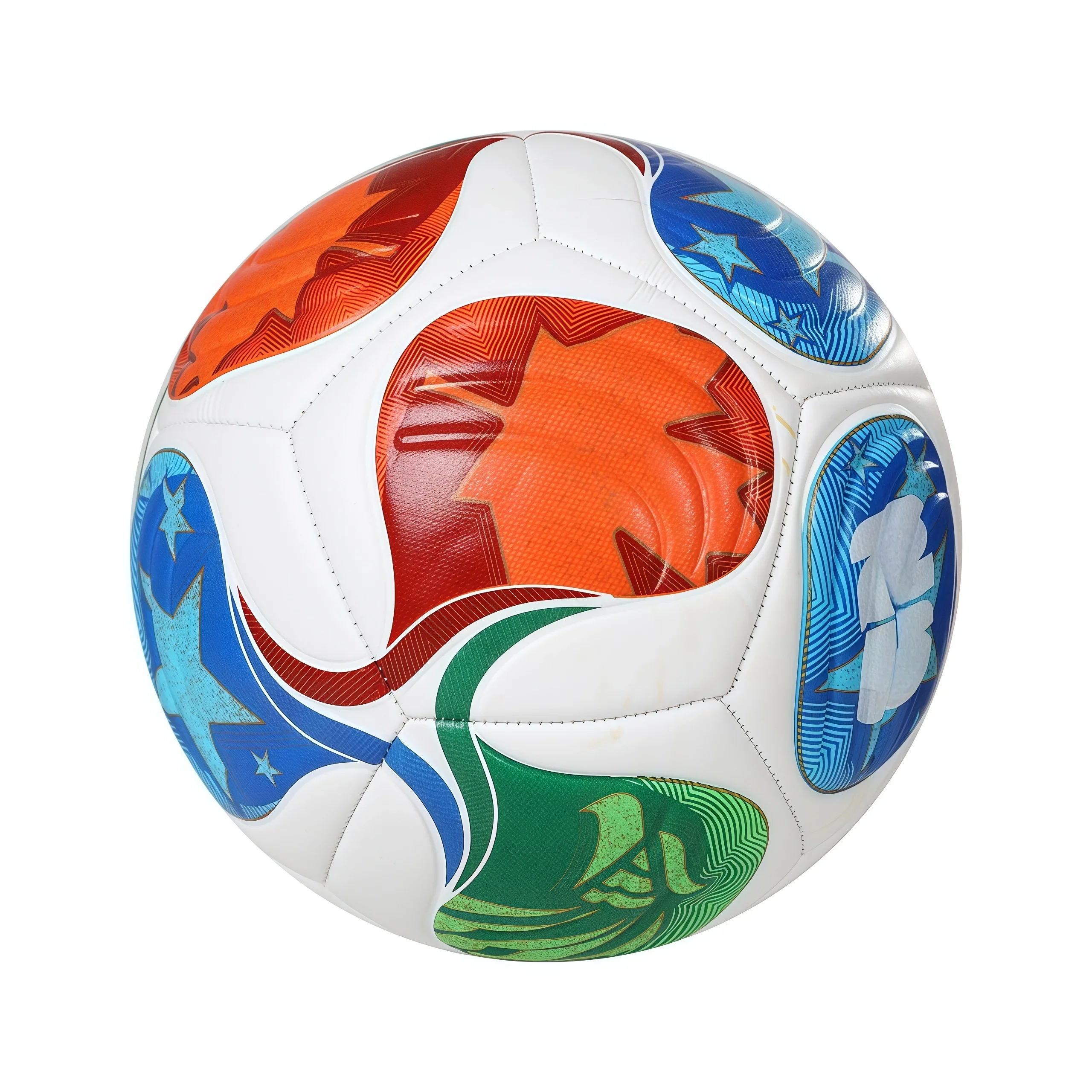 

2026 Professional Football for Outdoor Sports Matches, High-Quality PU Material, Training, Seamless, Standard Size 5