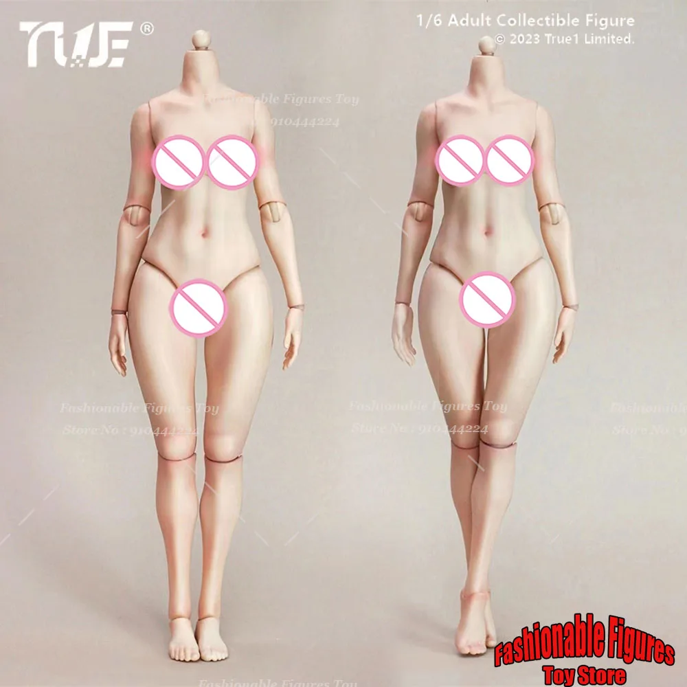 True1Toys EC3026 EC3025 1/6 Women Soldier Body Cute Peach Buttock Super Flexible Joint Body 12'' Action Figure Model Toys