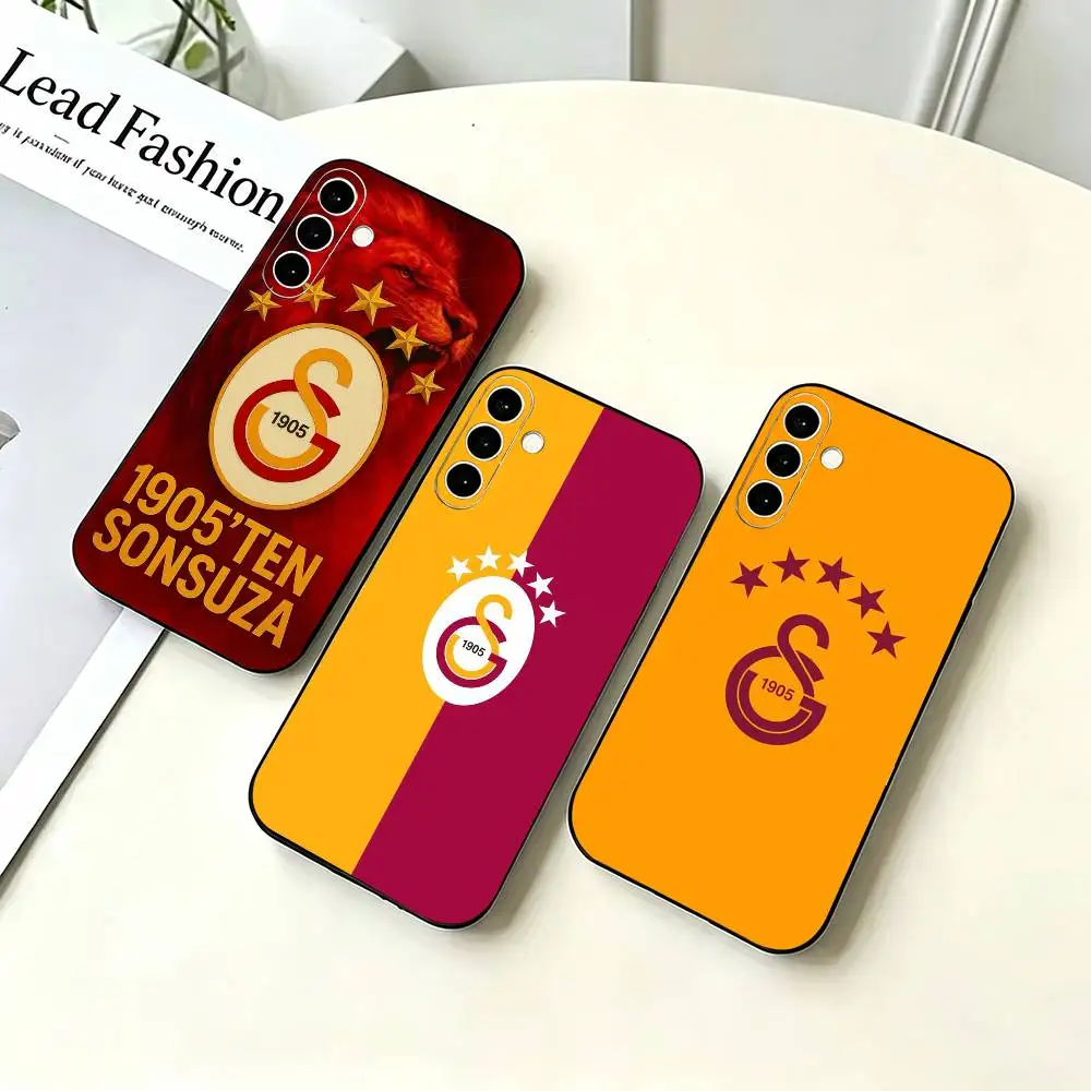 Turkey G-Galatasaray 1905S Phone Case Black Silicone Soft For Samsung A73,A72,A71,A70,A53,A52,A51