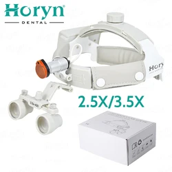 5W Dental LED Head Light Lamp For Binocular Loupes Brightness Spot Ajustable Dental Lab Headlamp Surgical Headlight