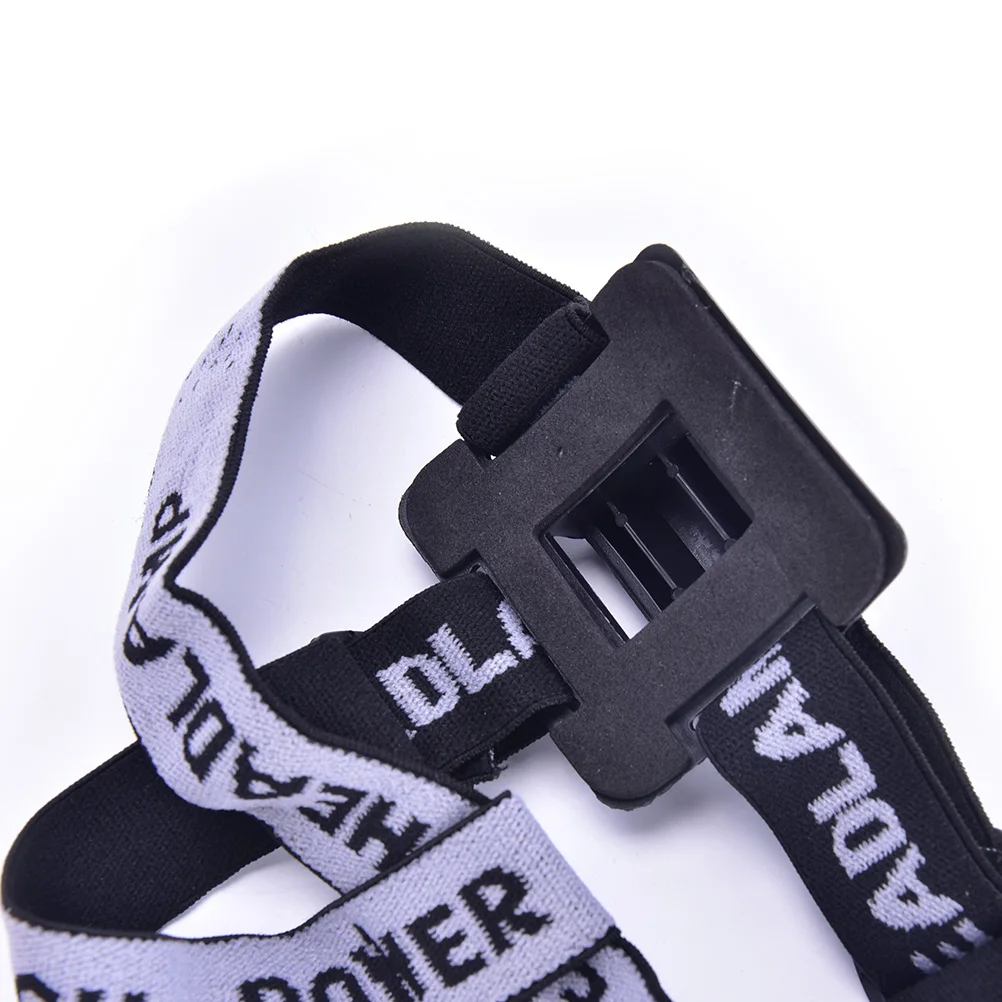 1 قطعة عقال مرن خوذة حزام جبل حزام الرأس لفرقة المصابيح الأمامية الخفيفة للدراجة