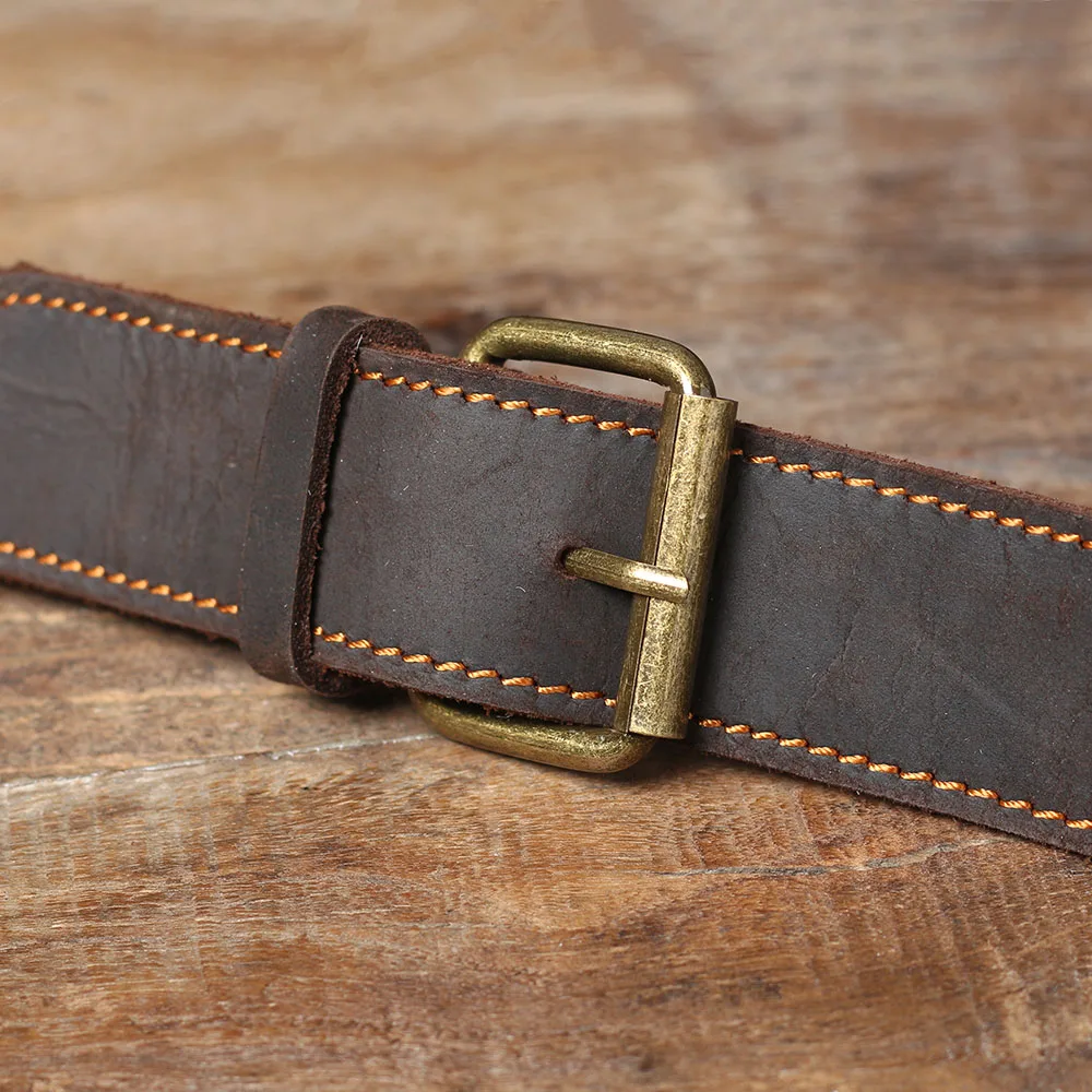 S.WORKER Echtleder-Aktentasche für Herren | Vintage Büro-Handtasche Laptop-Tasche – Detail 17