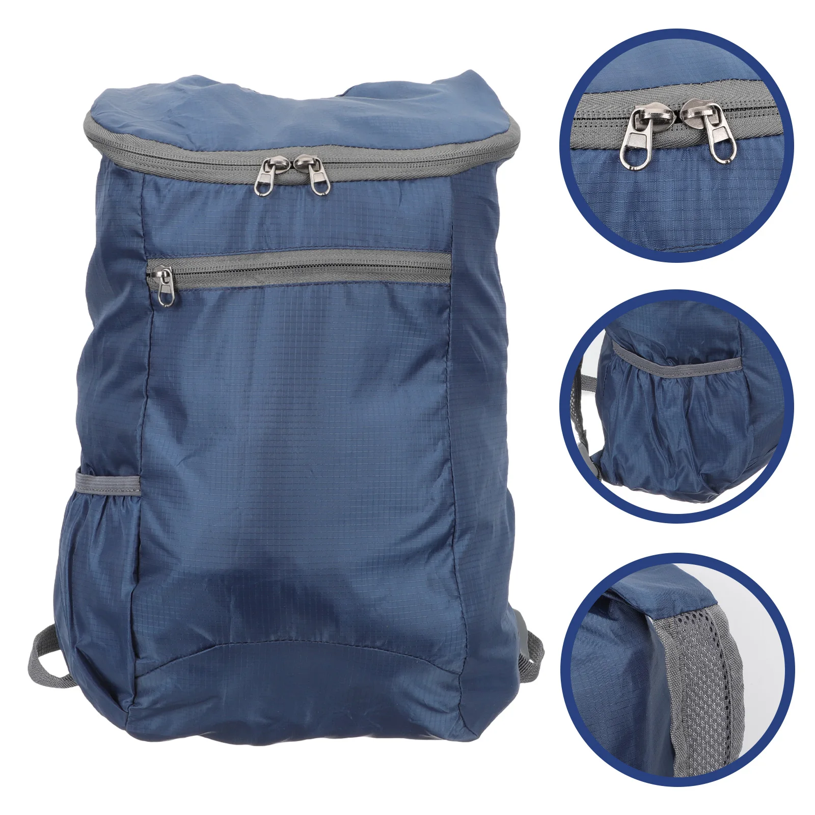 

Waterproof Outdoor Backpack Foldable Lightweight Travel Backpack Large Capacity For Camping Hiking Running With Smartphones Keys