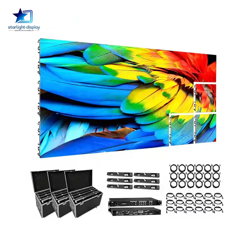 LED Display Outdoor P3.91 SMD Module Watertigh Stage Rental Screen LED Digital Signage RGB Full Color Pixel HD  LED Video Wal