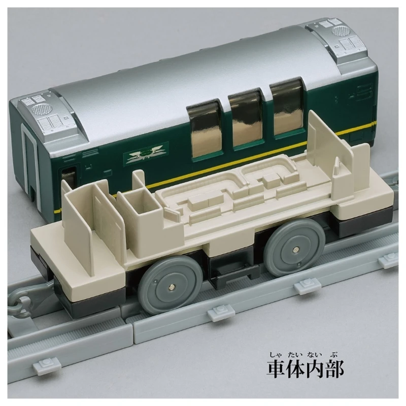 Takara Tomy Plarail Real Class Twilight Express Jungenspielzeug, elektrischer Zug, Hochgeschwindigkeits-Schienentransportwagen